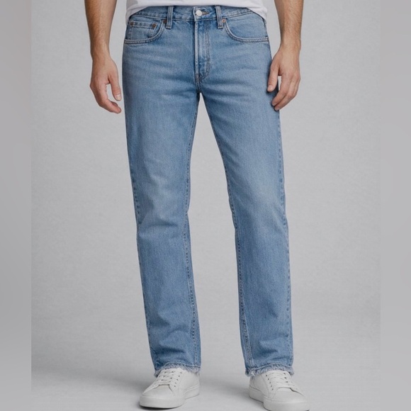 Levi's Other - Levi’s Men’s 505 Straight Fit Cut-Off Jeans Denim Size 46 Inseam 26